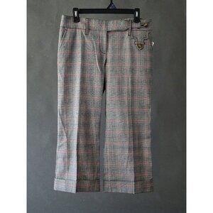 Dolce & Gabbanna gray plaid Pants/Capris